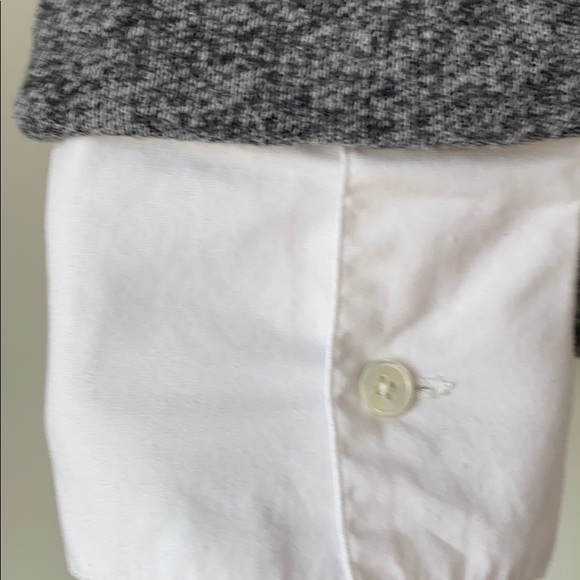 J.Crew Women’s Tuxedo Bib Sweatshirt Style (08197) - Picture 3 of 14